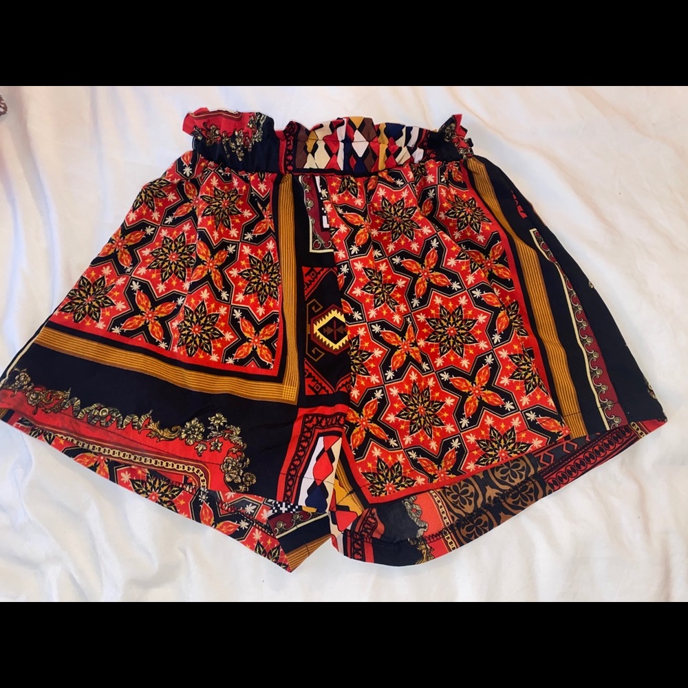 shein elastic shorts